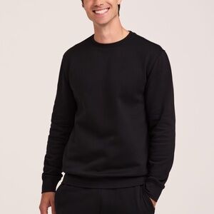 Bench Men's Crew Neck Fleece Sweatshirt - Black